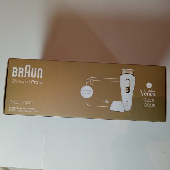 Braun IPL Silk·expert Pro 5 PL5157 Permanent Hair Removal Device Body Face New - Picture 12 of 15